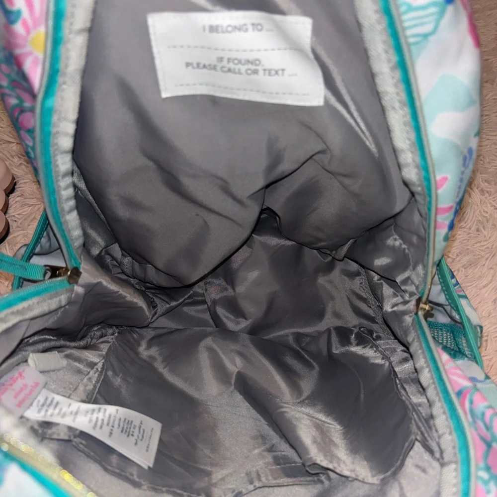 Pottery Barn Kids Lilly Pulitzer Backpack Size XL (7+ years) - Picture 5 of 5
